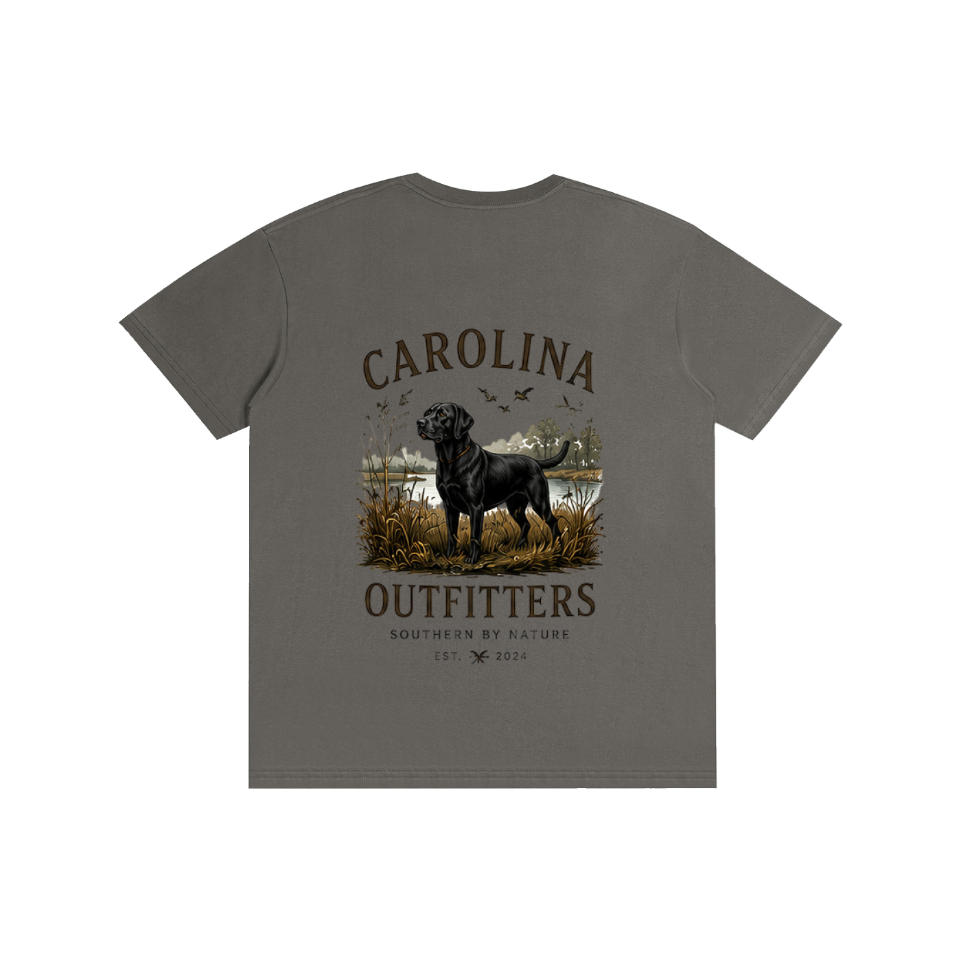 Mens Carolina Outfitters Black Lab T-Shirt