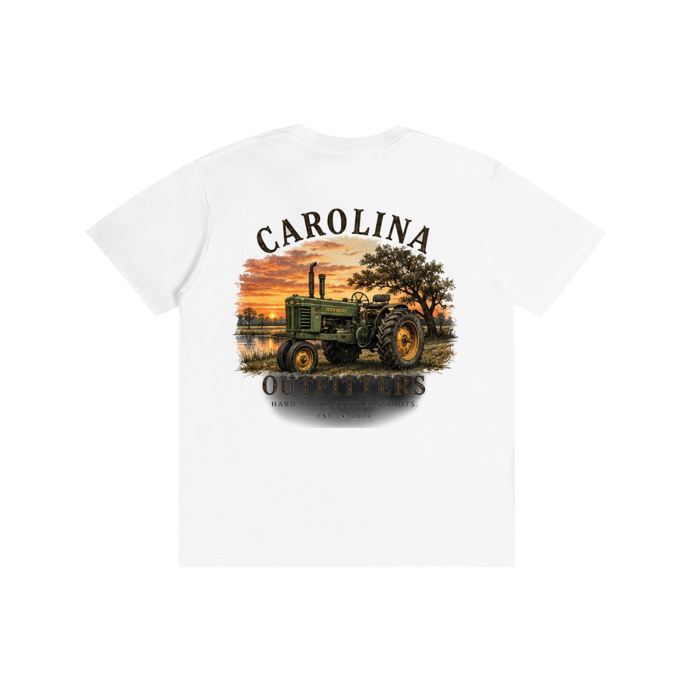 Mens Carolina Outfitters Tractor T-Shirt