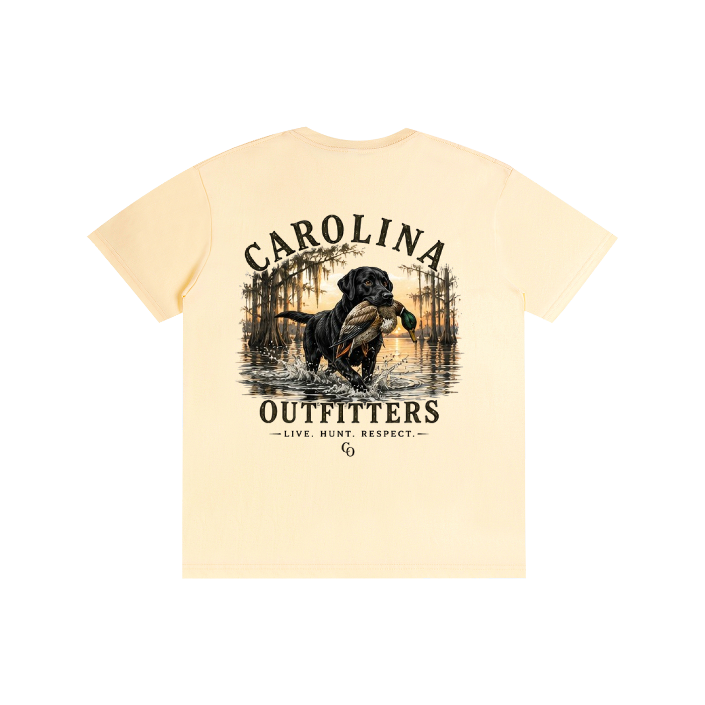 Mens Carolina Outfitters Black Lab T-Shirt
