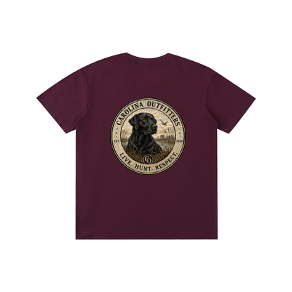 Mens Carolina Outfitters Black Lab Oval T-Shirt