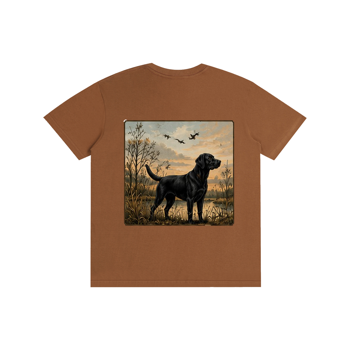 Mens Carolina Outfitters Black Lab T-Shirt